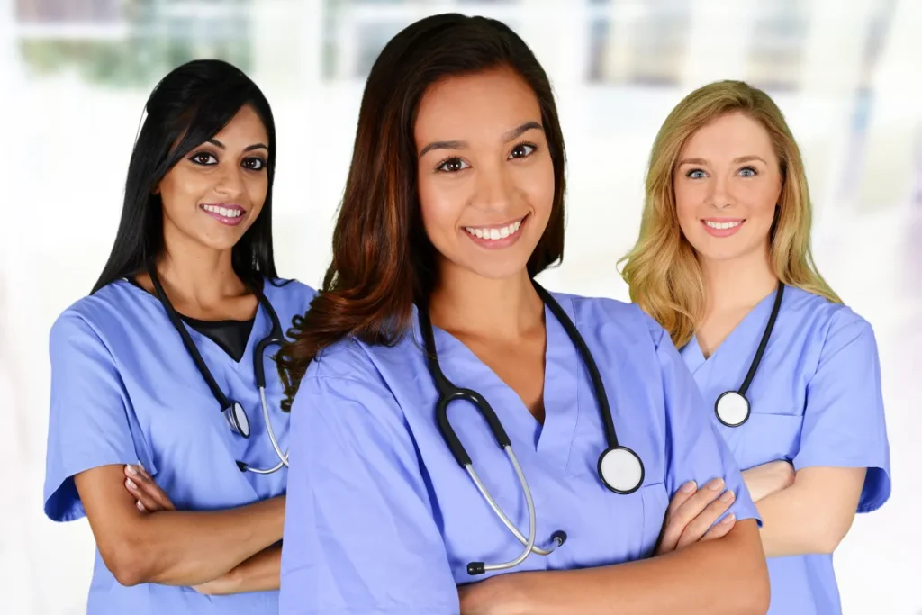 group of nurses 8 Recession Proof Careers That Will Never Go Out of Style