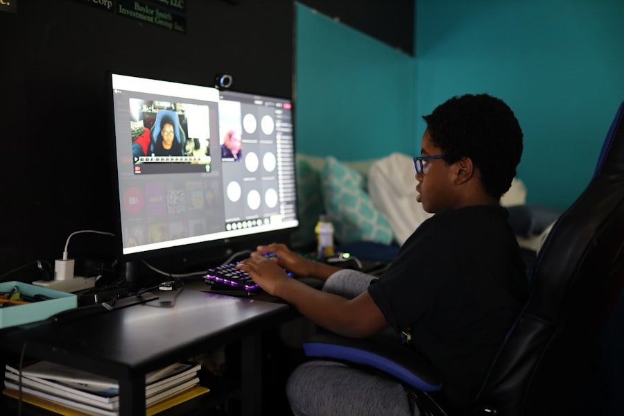Photo Virtual classroom