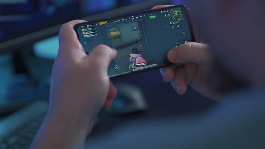 Mobile game addiction