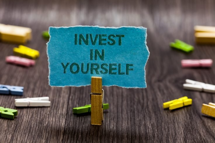 invest in yourself board clips sign scaled