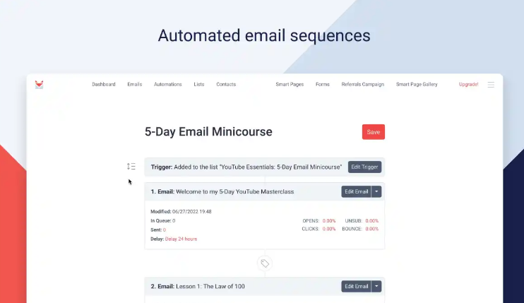 Lead capture no monthly payment