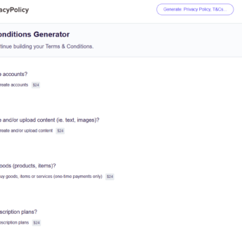 terms and conditions generator free