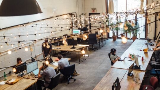 Photo Modern workspace