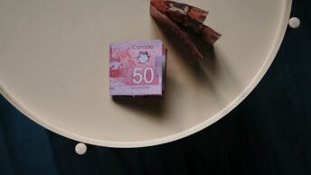Photo money while travelling